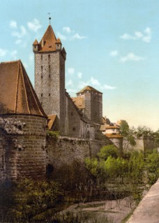 The Luginsland Tower in Nuremberg