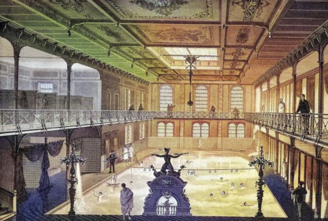 The new swimming pool in Stuttgart