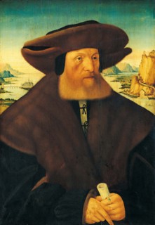 Portrait of Hamman von Holzhausen (1467-1536), a German politician, Frankfurt patrician and
