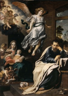 The dream of Saint Joseph