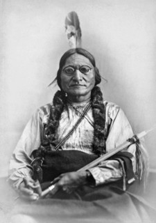 Sitting Bull With Glasses