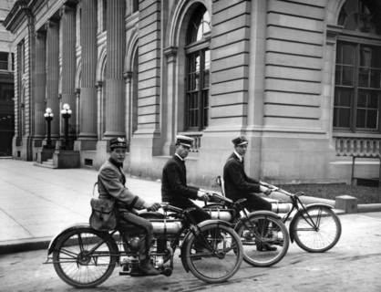 Mailmen on Motorcycles