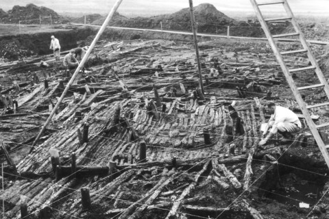 Excavation near Thayingen.