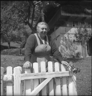 Elisabeth Baumgartner, poet around 1930.