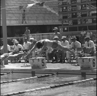 Olympic Games Rome 1960: The Modern Pentathlete Werner Vetterli.
