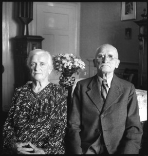 The Mathys at their diamond wedding, 1947.