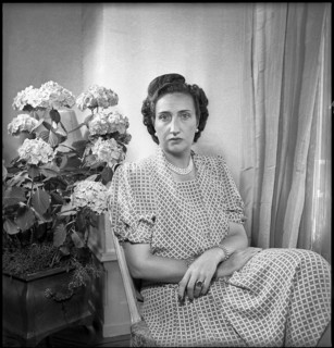 Doña Maria, Countess of Barcelona, around 1947.