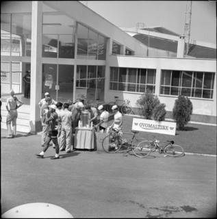 Rome 1960: Ovomaltine stand.