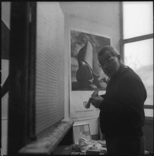 Max Bill, sculptor 1960.