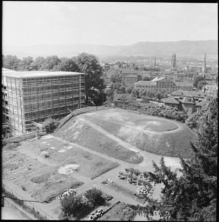 Physics building of the University of Zurich 1958.