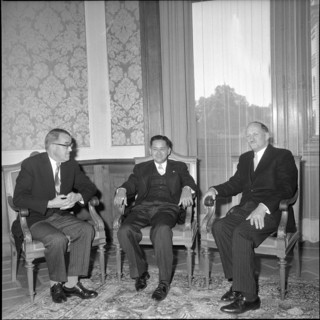 Reception of the Philippine ambassador by the federal council, around 1959.