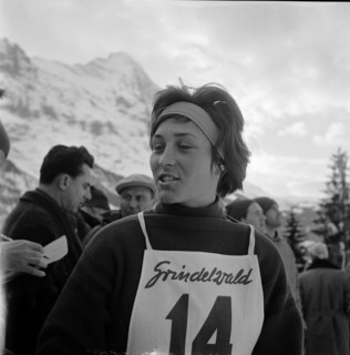 Heidi Mittermaier, around 1959.