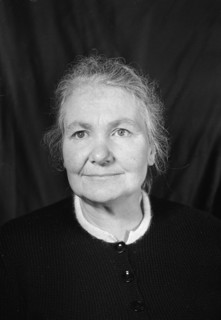 Refugee Mother Gertrud Kurz, ca. 1960.