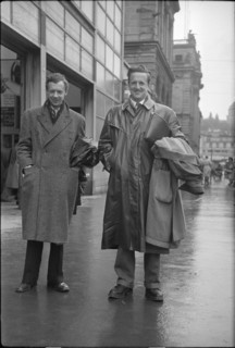 Peter Pears and Banjamin Britten 1946.