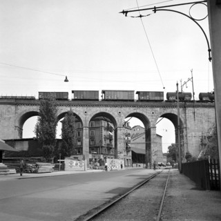 Sihl viaduct; renovation; 1955.