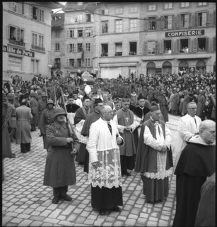 Funeral of Marius Besson 1945