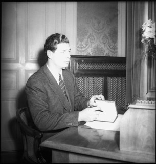 Former King Michael of Romania in Lausanne, 1948.