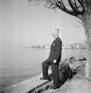 Former chancellor Dr. Kurt Schuschnigg, 1946