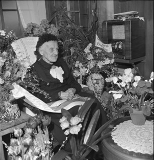 Julie Coderey-Fazan, 101 years old, 1944.