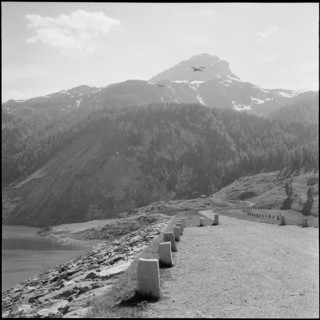 Marmorera dam around 1955.