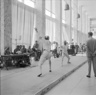 Olympic Games Rome 1960: The Modern Pentathlete Erhard Minder.