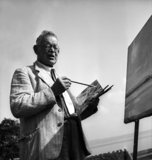 Ernst Geiger, painter.