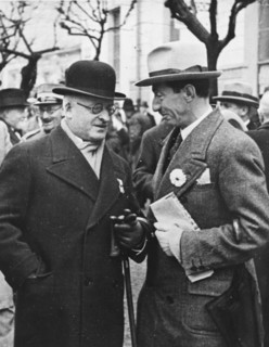 Giuseppe Motta and Enrico Celio, circa 1939.