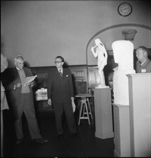 Adjudication for the exhibition Zurich artists in Helmhaus 1950.