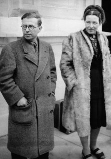 Simone de Beauvoir, Jean-Paul Sartre.