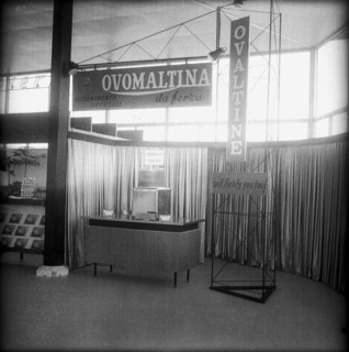 Rome 1960: Ovomaltine stand.