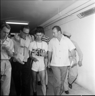 Rome 1960: 50km walk; champion Donald Thompson.