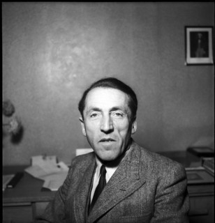 Paul Scherrer in the forties.