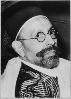 King Idris I of Libya around 1950 .