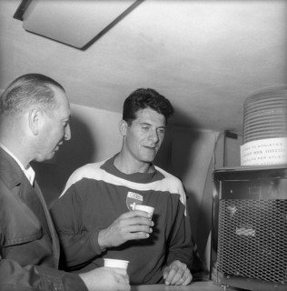Rome 1960: Fritz Vogelsang with Ovomaltine.