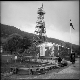 Zurzach, thermal spa, bath house; 1955.