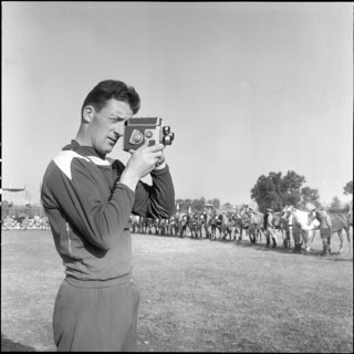 Olympic Games Rome 1960: The Modern Pentathlete Erhard Minder.