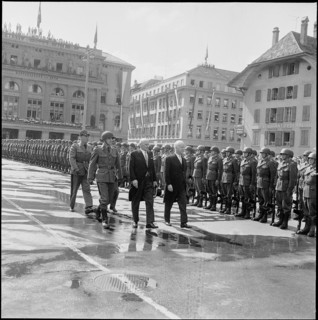 Heinrich Lübke in Switzerland 1961.