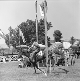 Olympic Games Rome 1960: The Modern Pentathlete Rolf Weber.