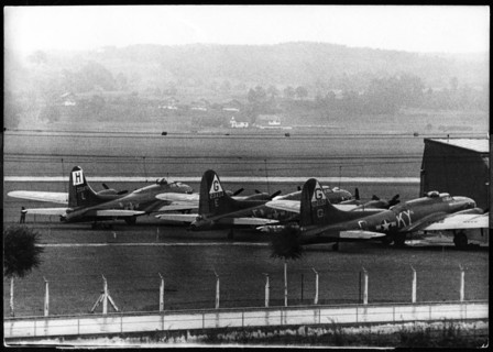 Flying Fortresses in Dübendorf, 1943