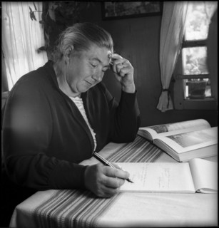 Elisabeth Baumgartner, poet around 1930 .