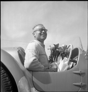 Paul Glauser, champion GP of Geneva 1948