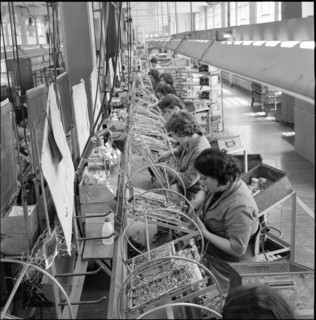 Women Working in Industrial Company, around 1965.