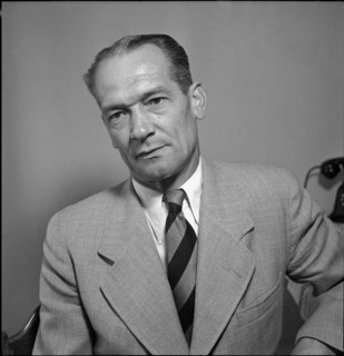 YB trainer Fritz Gschweidl, 1948.