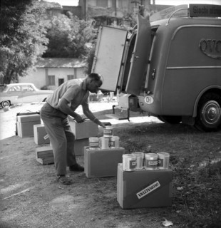 Rome 1960: Ovomaltine preparation .