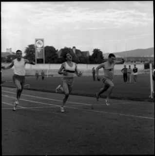Decloux, relay runner circa in 1960.