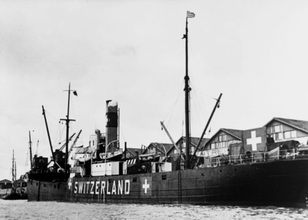Swiss ocean-going fleet during World War 2.