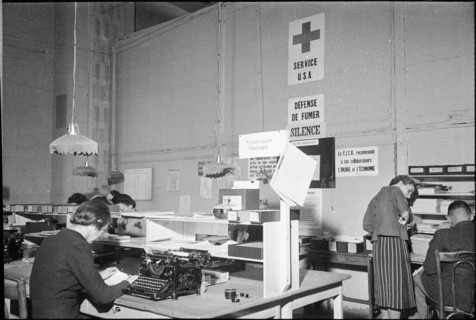 Bureau of the Red Cross, department for the USA, 1944.