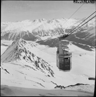 Cableway Corviglia - Piz Nair 1962.