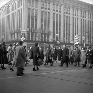 Advent season in Zurich 1951 .