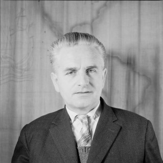 Fritz Escher, SP central seceretary; Zurich 1959.